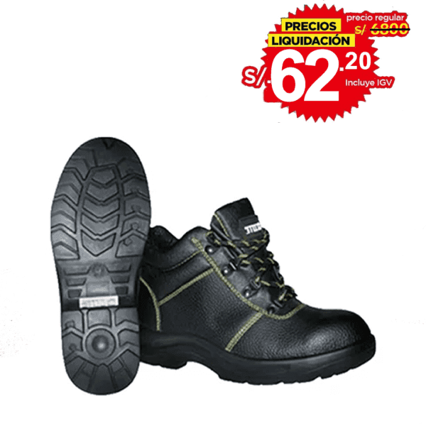 ZAPATO PUNTA DE ACERO NEGRO MOD NV7002 JOMA™