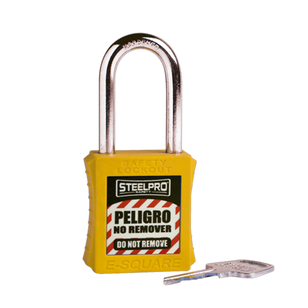 Candado X10 amarillo