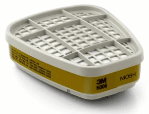 Cartucho Multi Gas Ácido y Vapores Orgánico 6006 Verde Oliva 3M™ X PAR