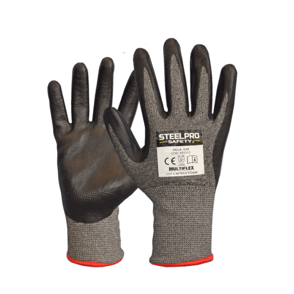 Guante Multiflex MCD503 Cut-5 Nitrilo Foam