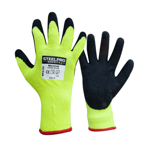 Guante Multiflex MPA102 LATEX HI-VIZ