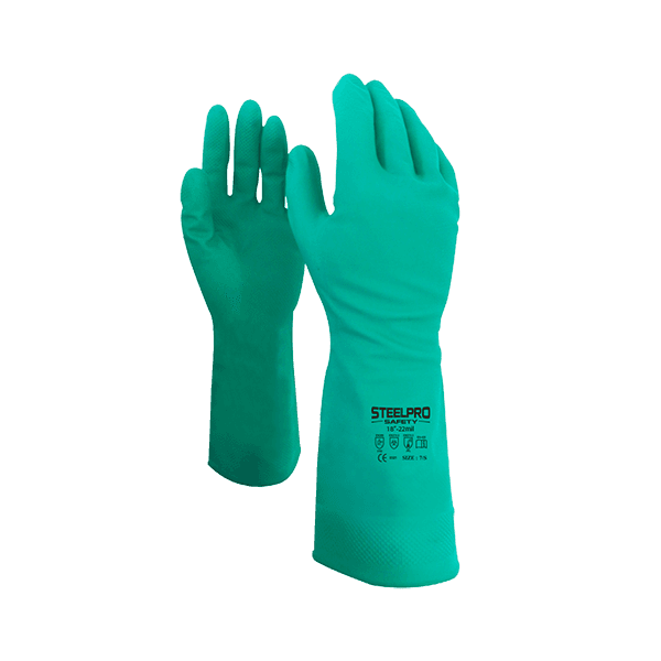 Guante Nitrilo 18”-22MIL S/FLOCK PLUS