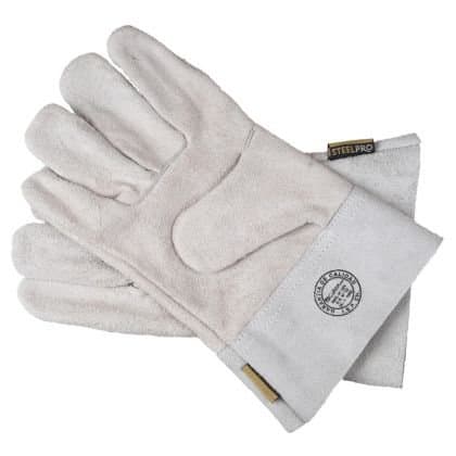 Guantes de Cuero Driver Blanco