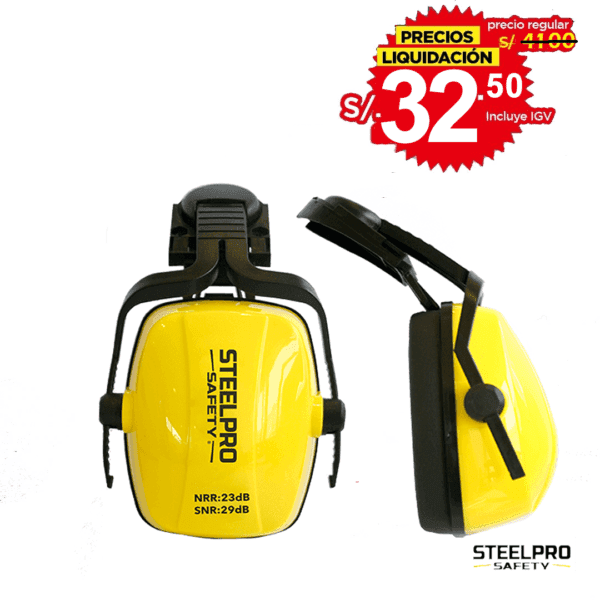 Orejera CM 501 23db Adaptable a Casco STEELPRO™