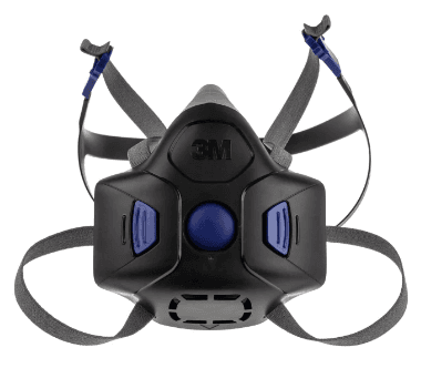 Respirador Reusable Media Cara con Diafragma Parlante HF-802SD, Negro, Tamaño Mediano 3M™ Secure Click™ X UNIDAD